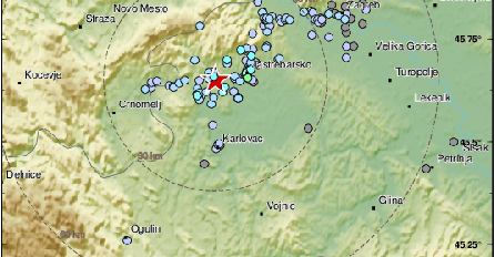 NOVI ZEMLJOTRES POGODIO HRVATSKU: Evo što je zabilježeno