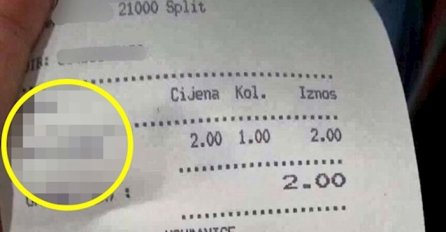 GOSTI JEDNOG KAFIĆA U SPLITU USLIKALI RAČUN, OVO JE HIT HITOVA: Tek da vidite šta su im naplatili, JE LI OVO REALNO?!