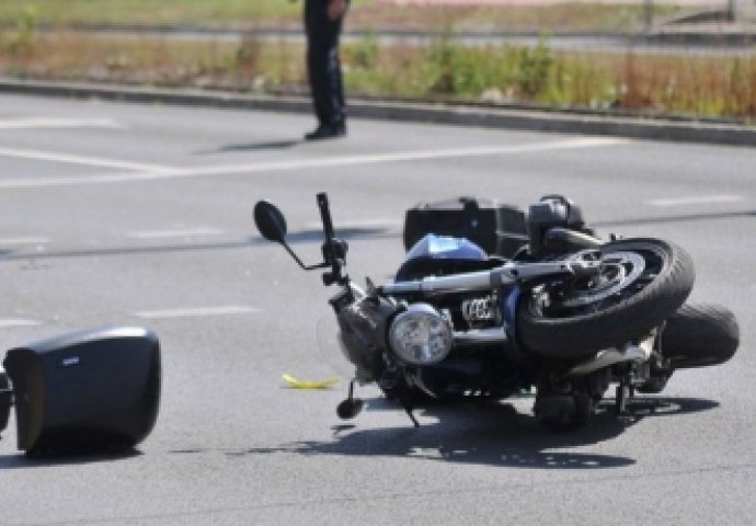 Saobraćajna nesreća u Sarajevu: Oboren motociklista