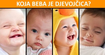 Test inteligencije: Koja od ovih beba je djevojčica?
