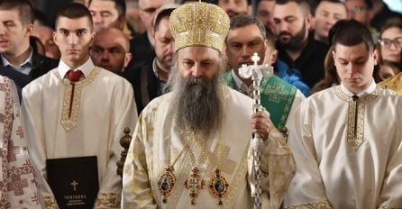 Patrijarh Porfirije predvodio svetu arhijerejsku liturgiju u Sabornoj crkvi u Sarajevu