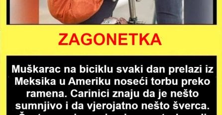 MOZGALICA: Krijumčar preko granice svaki dan s torbom preko ramena, DA LI ZNATE ŠTA KRIJUMČARI?