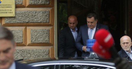 Nakon sjednice: Milorad Dodik napustio zgradu Predsjedništva BiH