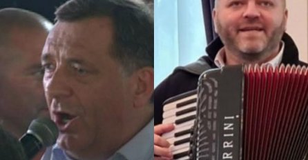 Oglasio se harmonikaš Miroslav Matić koji je danas svirao u Predsjedništvu: Evo šta je rekao o Dodiku