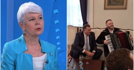 Jadranka Kosor: "Negator genocida u Srebrenici doveo u Predsjedništvo BiH harmonikaša pa zapjevali, popili"