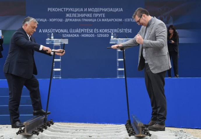 Orban i Vučić pokrenuli željezničko povezivanje dviju pograničnih regija