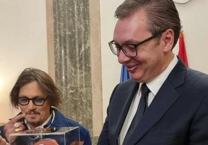 VUČIĆ NAKON SASTANKA SA DEPP-OM: Dame su ostale prekovremeno, dotjerale se kao nikad dosad, sigurno zbog MENE