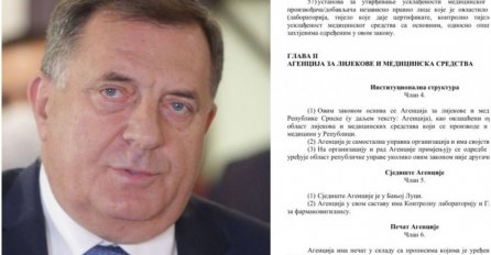 Pročitajte Dodikov prijedlog zakona o lijekovima RS