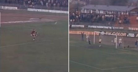 PAMTITE LI OVU MAJSTORIJU SA 80 METARA? Ovo je najbolji gol jugoslovenskog fudbala koji je postigao golman: Umro je legendarni Dragan Pantelić 