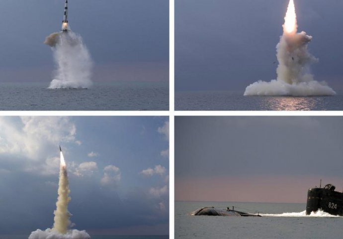 POTVRĐENO JE: Jučer lansirana raketa je nova sjevernokorejska balistička raketa, lansirana je s podmornice - tvrde kako posjeduje napredni sistem upravljanja