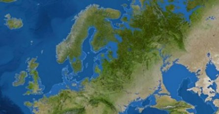 Mapa prikazuje kako bi izgledala Europa da se otopi sav led na Zemlji: POGLEDAJTE ZEMLJE BALKANA 
