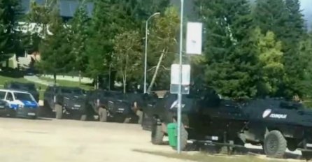 MUP RS organizira taktičko pokazne vježbe u Donjim Baraćima i na Jahorini: Oklopna vozila na planini