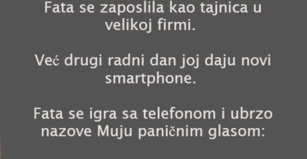 VIC: Fata u firmi dobila smartphone