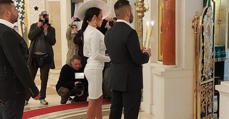 HIT SNIMAK! TAMARIN BIVŠI MAKARONA PRIŠAO  MLADENCIMA: Evo šta je uradio dok je izgovarala DA, SVI GLEDALI NJEGOVU REAKCIJU