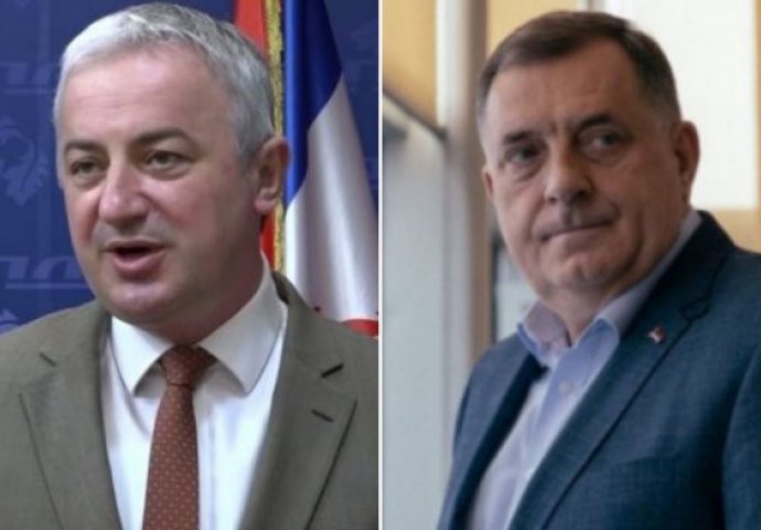 Dodik u prisustvu patrijarha Porfirija poručio Borenoviću: Ajd ne s*ri!