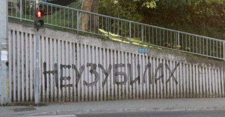 Novi grafiti osvanuli u Sarajevu: Znate li šta znači “Ne'uzu billah”
