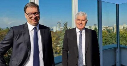 Čović se u Beogradu sastao s Vučićem, razgovarali o Izbornom zakonu i dogovoru tri naroda