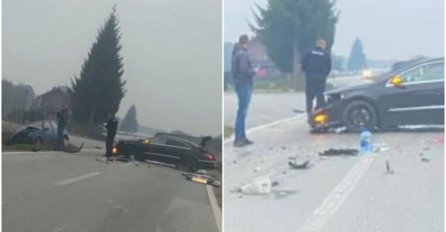 Nova teška nesreća na bh. putevima: Tri osobe povrijeđene u žestokom sudaru