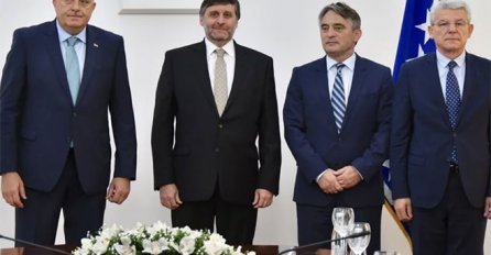 Palmer stigao na razgovor s članovima Predsjedništva BiH