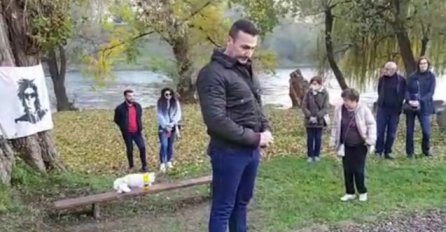 Emotivni povratak Davora Dragičevića: Posjetio mjesto ubistva Davida