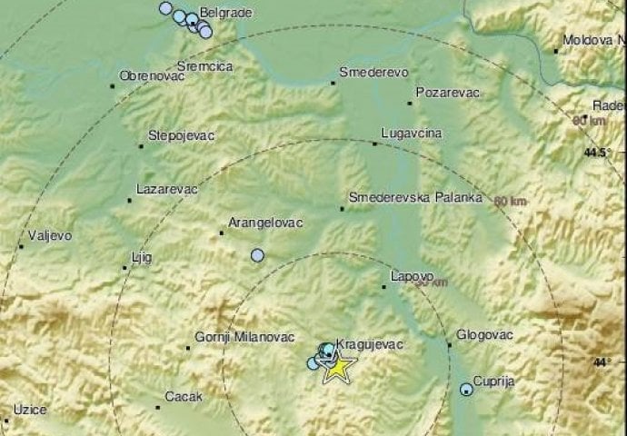 JOŠ JEDAN POTRES JUTROS POGODIO SRBIJU: Tlo se ne smiruje