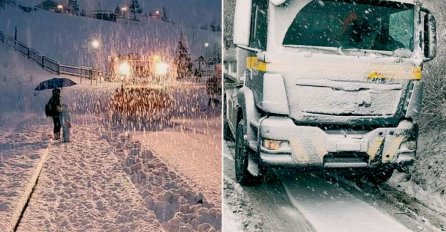 EVROPA POD SNJEŽNIM POKRIVAČEM: Očekuje se i do pola metara narednih dana, ali i veliko zahlađenje