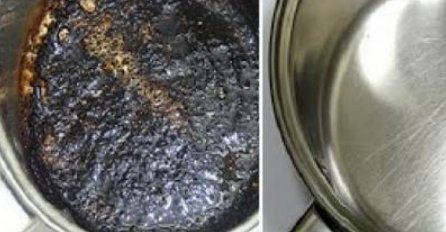 TRIK KAKO DA BEZ RIBANJA OČISTITE ZAGORJELU ŠERPU: Da li je moguće da ovo ranije nismo znali?