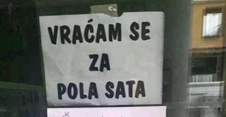 Trebao se vratiti za pola sata, a onda je neko odlučio ostaviti poruku: SAD SVI PLAČU OD SMIJEHA