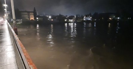 Stanje na maglajskom području: U večernjim satima vodostaj Bosne porastao i do 40 centimetara