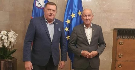 Milorad Dodik se u Ljubljani sastao s premijerom Slovenije Janezom Janšom