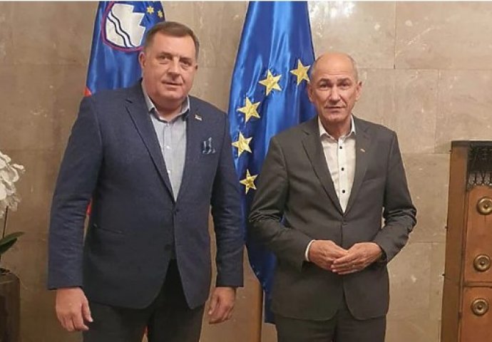 Milorad Dodik se u Ljubljani sastao s premijerom Slovenije Janezom Janšom