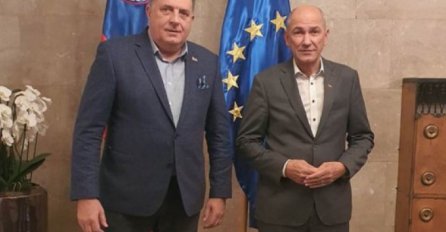 Janša: Sadržajan razgovor s Dodikom, budućnost BiH je u EU