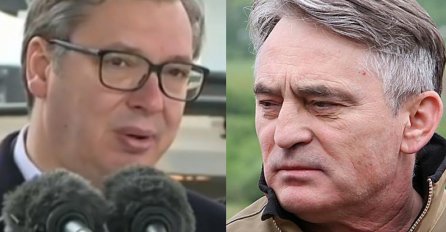 Vučić komentarisao Komšićev prekid intervjua: "Sretan sam što u Srbiji to nije moguće"