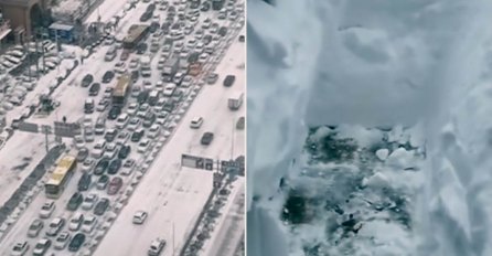 OVO NIJE VIĐENO POSLJEDNJIH 116 GODINA: Snijeg okovao Kinu, ljudi u panici - izdato 27 crvenih alarma zbog padavina! (VIDEO)