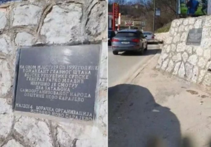 Ćosić ne želi ukloniti Mladićevu ploču na Vracama!