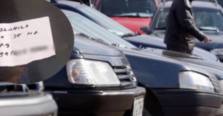 HRVATICA UDARILA U AUTOMOBIL, A ONDA OSTAVILA PORUKU O KOJOJ BRUJI REGION: Je li moguće da je ovo napisala?