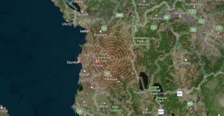 Zemljotres jačine 4,1 zatresao Albaniju: 'Spavao sam kada se kauč počeo tresti'