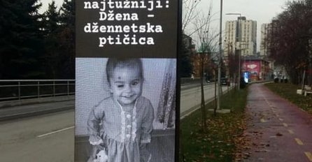 Sugrađani se opraštaju od malene Džene: Tužan dan, najtužniji