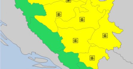 Žuti meteoalarm zbog magle i vjetra