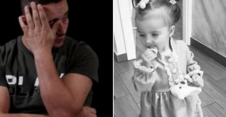 Otac malene Džene objavio potresan status: "Dok babino srce kuca, kucat će za tebe, lijepo mi spavaj"