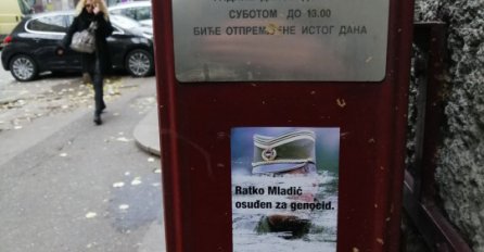 U Beogradu osvanuli posteri ratnog zločinca: Ratko Mladić osuđen za genocid
