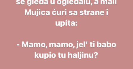 VIC: Fata i nova haljina