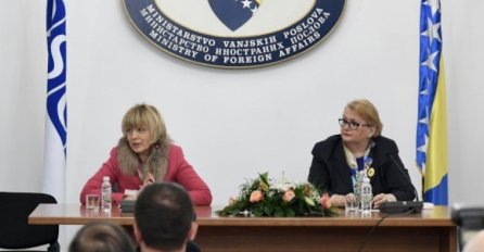 Turković sa generalnom sekretarkom OSCE-a: Sigurnosni balans se ne smije narušiti
