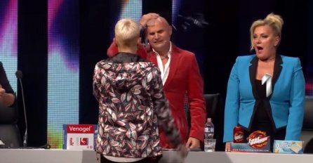 ŠOK U EMISIJI ZVEZDE GRANDA! MILI LUPA STAKLENU ČAŠU O GLAVU: Marija i Ceca izbezumljne, evo šta se desilo - staklo svuda 