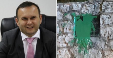 Oglasio se gradonačelnik Istočnog Sarajeva nakon što je prefarbana ploča zločinca Ratka Mladića na Vracama