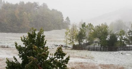 Stiže snijeg u BiH: Evo kakvo nas vrijeme očekuje sutra 