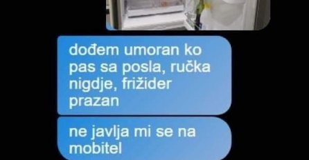 Zatekao sam PRAZAN FRIŽIDER, RUČKA NEMA - ŽENA ME NAPUSTILA: A onda mi je punica napisala šta traži od mene, POLUDIO SAM (FOTO)