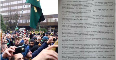 Ovo su zahtjevi Sindikata rudara u FBiH koji će biti proslijeđeni Parlamentu i Vladi FBiH