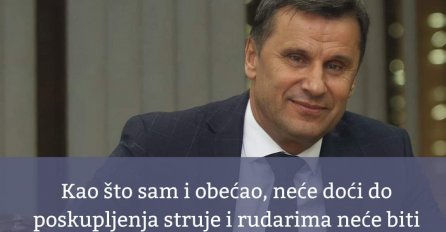 Fadil Novalić na Facebooku: "Kao što sam i obećao, neće doći do poskupljenja struje i rudarima neće biti smanjene plate"