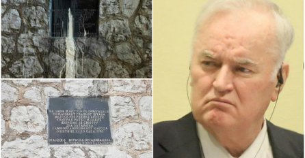 Oglasio se Sarajlija koji je prefarbao ploču ratnog zločonca Mladića: Ispravno sam postupio